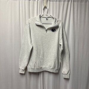 Jerzees Penn State Nittany Lions Sweatshirt Unisex Size Medium Gray Pullover